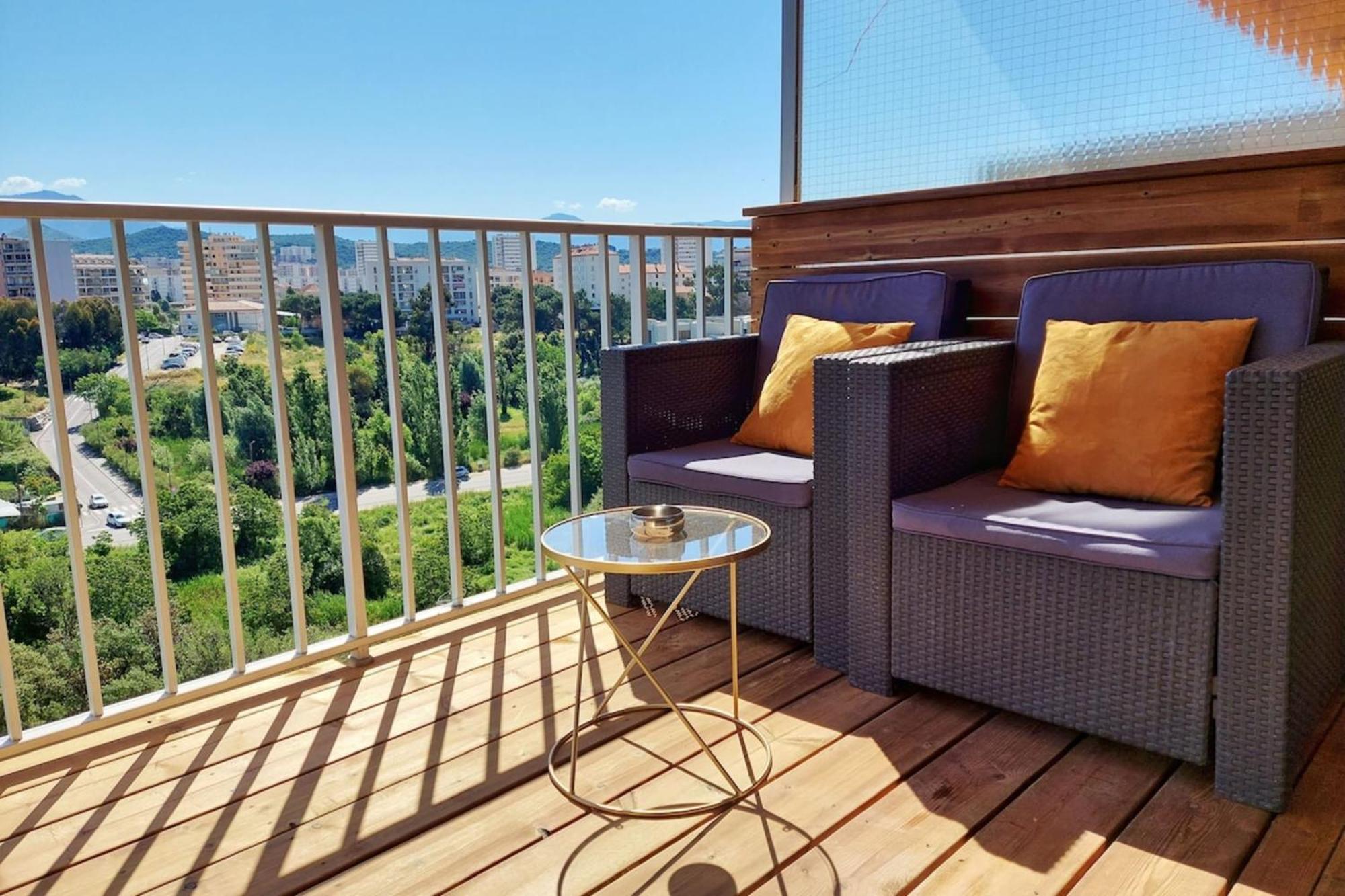 Marlene - Terrace Free Parking - By Tgb Apartment Ajaccio  Luaran gambar